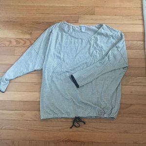 Eberjey striped Long Sleeve Tee